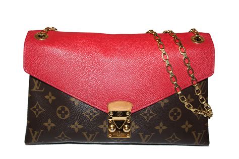 black and red lv bag|Lv red bag small.